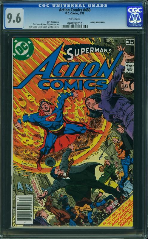 Action Comics #480 (DC, 1978) CGC 9.6