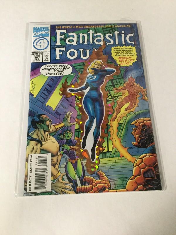 Fantastic Four 387 Nm Near Mint Marvel