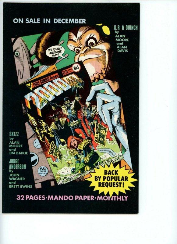 Judge Dredd #28 (1983 Eagle) - 9.2 NM- *The Hotdog Run* 