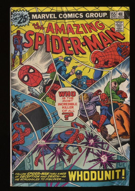 Amazing Spider-Man #155  Marvel Comics Spiderman