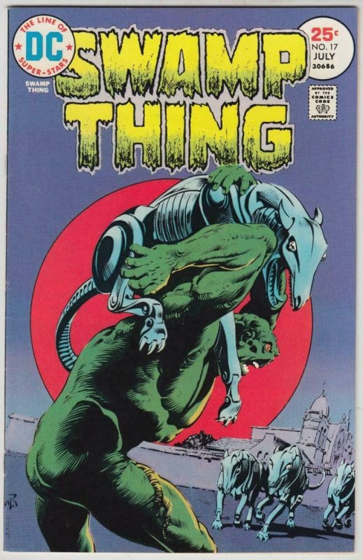 SWAMP THING #17, FN/VF, Horror, 1972 1975, Machine, Redondo, more in store