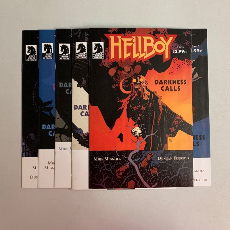 Hellboy Darkness Calls #1-6 Set (Dark Horse 2007) Mike Mignola (9.0+) 