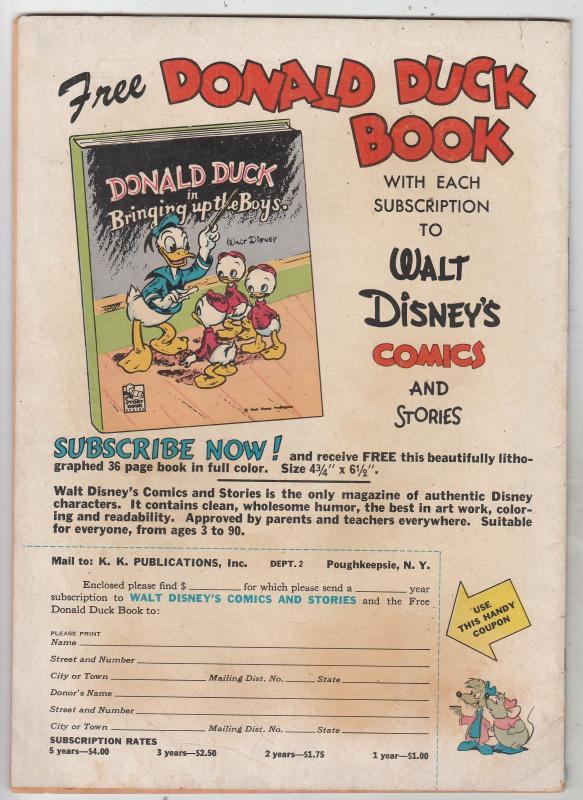 Comics and Stories, Walt Disney's #132 (Feb-52) FN+ Mid-High-Grade Donald Duc...