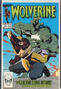 Wolverine #14 (1989) Wolverine