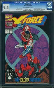 X-Force #2 (1991) CGC 9.4 NM