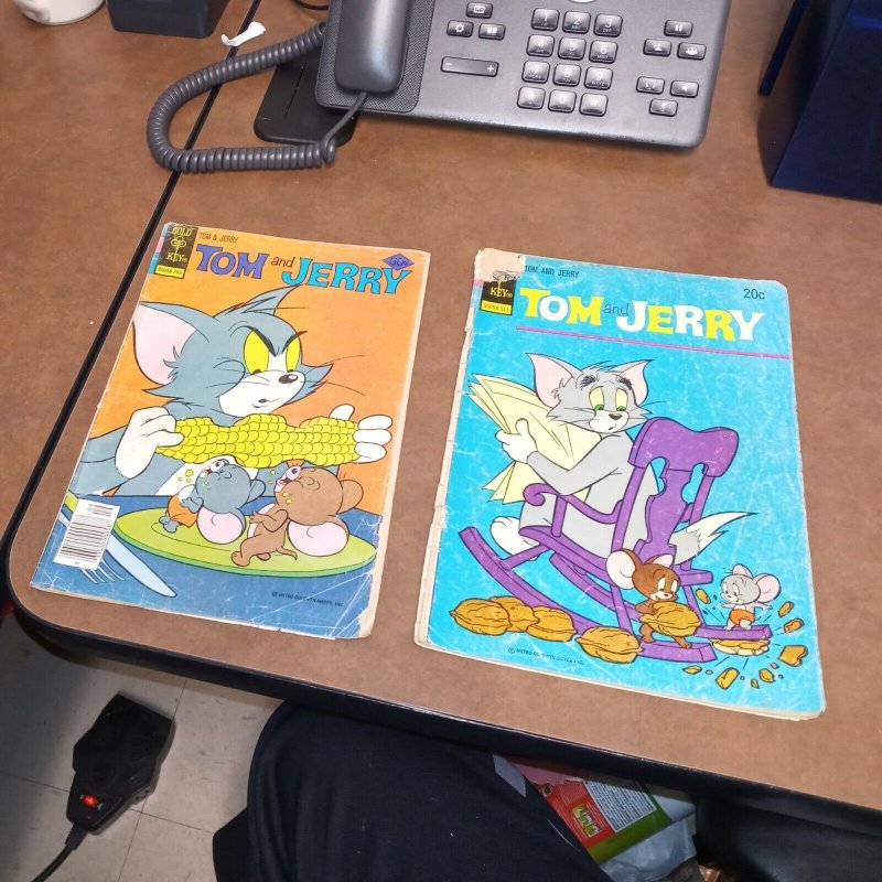 Tom And Jerry 16 Issue Gold Key Silver Bronze Age Comics Lot Run Set Collection