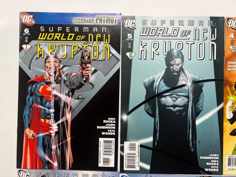 6 Superman DC Comic Books # 1 2 3 4 5 6 Batman Wonder Woman Robin Flash 26 JS45