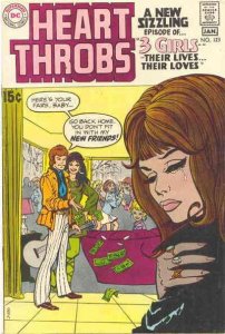 Heart Throbs #123 GD ; Comic Magazines | low grade comic January 1970 Romance