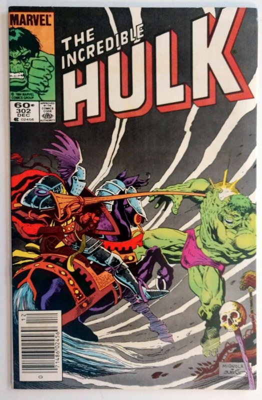 Incredible Hulk #302 NEWSSTAND