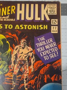 Tales to Astonish #77 (Marvel Comics March 1966)  ?-Keys Listed In Description