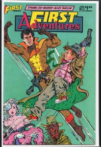 First Adventures #2 (1986) Blaze Barlow and the Eternity Command