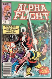 Alpha Flight #17 Newsstand Edition (1984, Marvel) X-Men Crossover. NM+