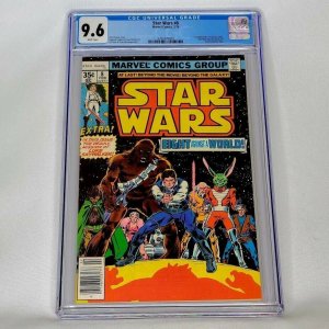 Star Wars #8 Marvel 1978 CGC 9.6 Newstand First Print 1st App Jaxxon Jimm Hedjl