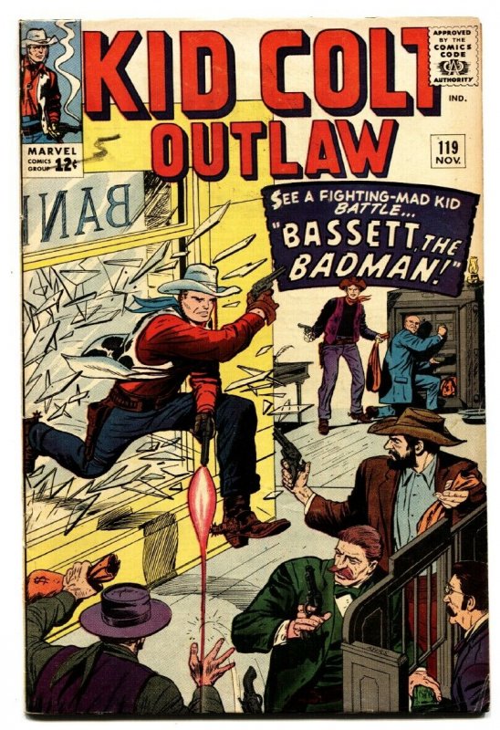 KID COLT OUTLAW #119 comic book 1964 VG/FN