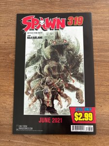 Spawn # 318 NM 1st Print Variant Cover Image Comic Book Todd McFarlane 6 J288