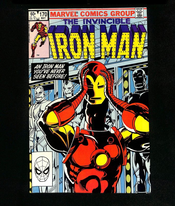 Iron Man #170 1st Jim Rhodes as Iron Man!