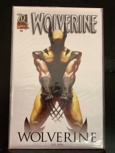 Wolverine #73 70th Anniversary Cover (2009)