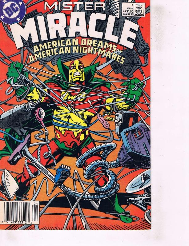 Lot Of 2 DC Comics Book Mister Miracle #1 and Ford Fairlama #4 ON1