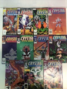 The Saga Of Crystar Crystal Warrior (1983) Complete Set # 1-11 (VF/NM) Marvel