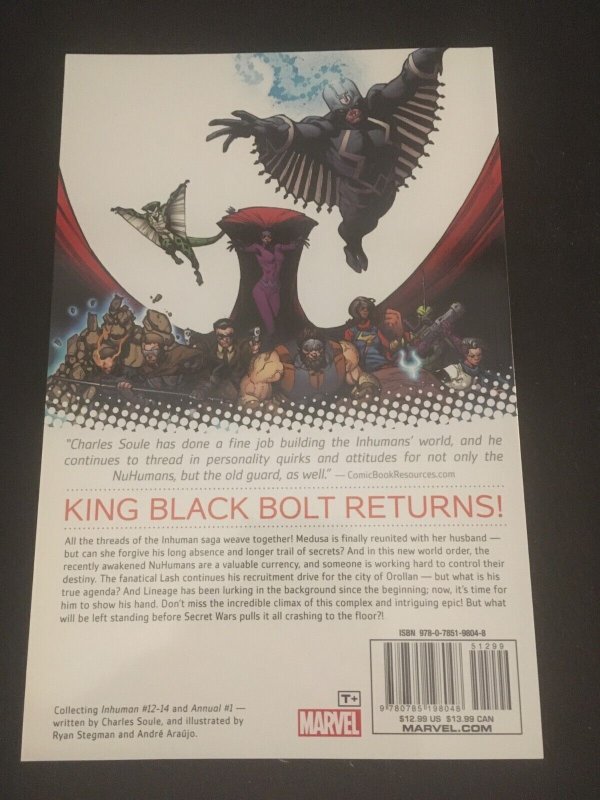 INHUMAN Vol. 2: LINEAGE Trade Paperback