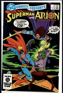 DC Comics Presents #75 (1984) Arion