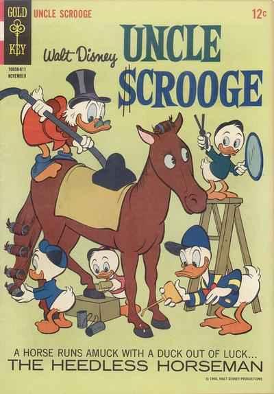 Uncle Scrooge #66, VG- (Stock photo)