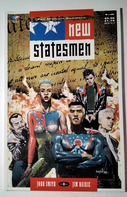 New Statesmen #1 (1989) Fleetway Comic Book J756