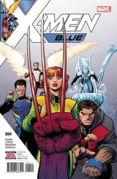 X-Men: Blue #4, NM (Stock photo)