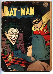 Batman #23 1944- classic JOKER cover DC Golden Age-comic book