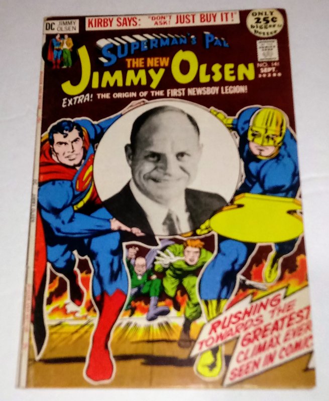Jimmy Olsen #141 (7.0-7.5) The Guardian! Jack Kirby Bronze Age DC ID#012C