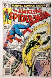 The Amazing Spider-Man #193 (8.5, 1979) PETER AND MJ BREAK UP