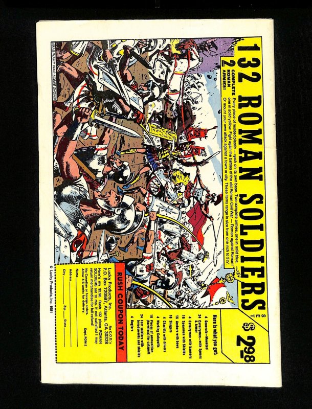 Captain America #255 Newsstand Variant