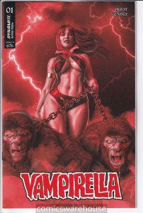 VAMPIRELLA (2025 DYNAMITE) #1 VARIANT 1:10 CVR ZF FOC SPEARS RED NM R43389