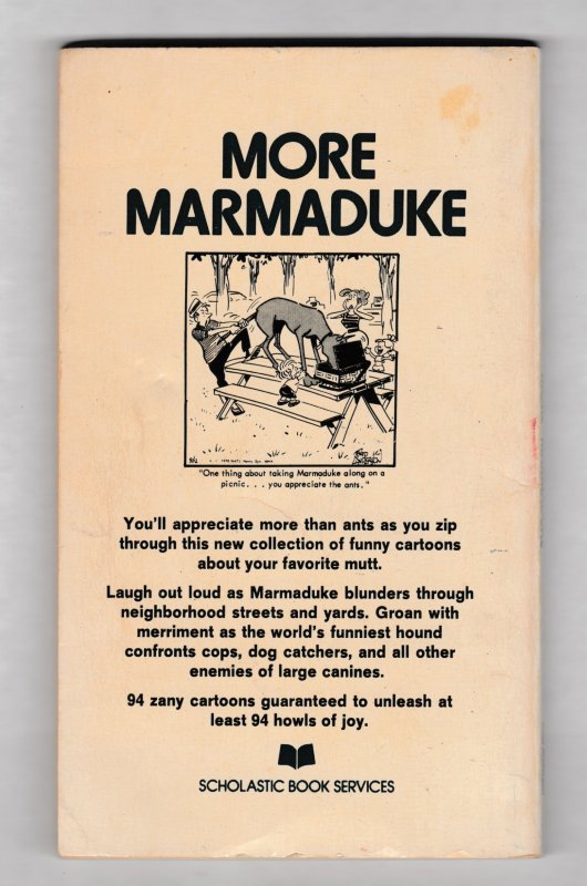 MORE MARMADUKE (1973) BRAD ANDERSON | PAPERBACK | BRONZE AGE