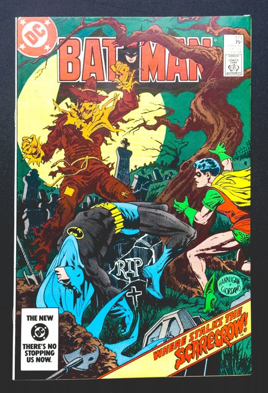 Batman #373 (1984) - Iconic Scarecrow Cvr - Ed Hannigan Art- VF+