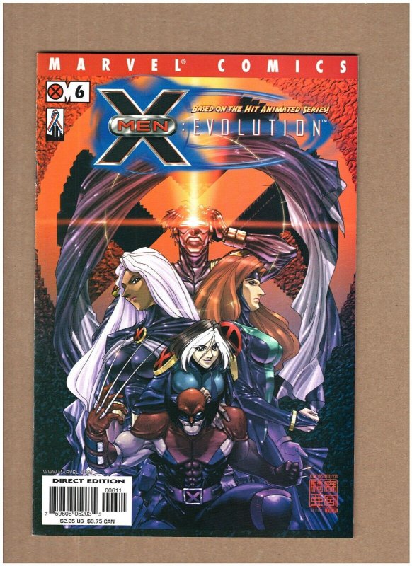 X-Men: Evolution #6 Marvel Comics 2002 Animated Series Rogue Wolverine NM- 9.2
