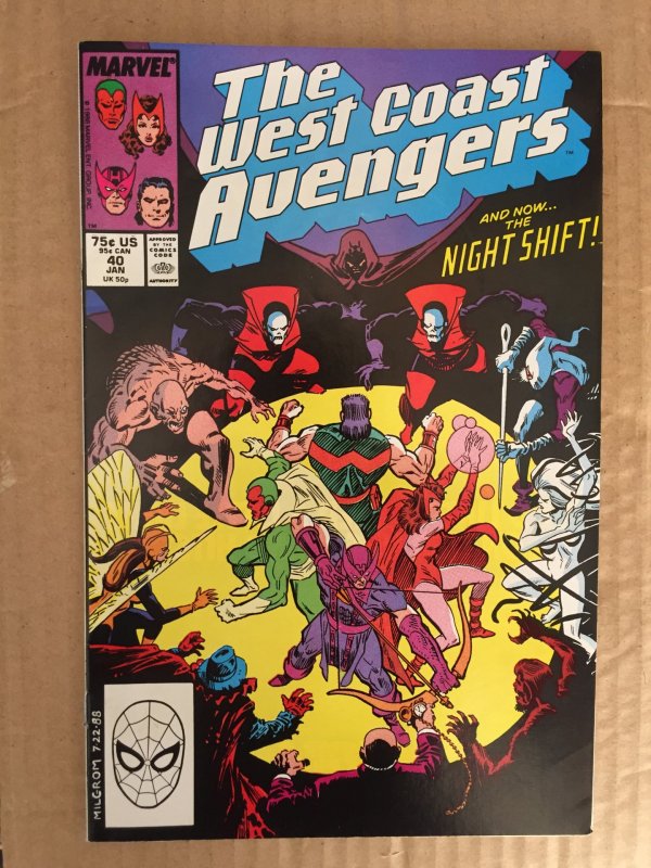 The West Coast Avengers #40