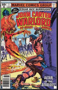 John Carter Warlord of Mars Annual #3 (1979)