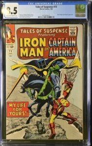 Tales of Suspense #73 1966 Marvel Comics CGC 8.5