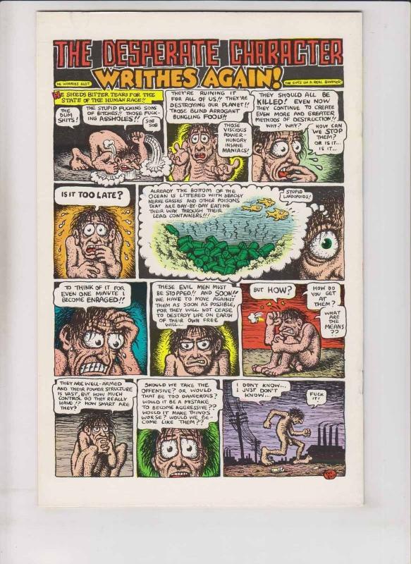 Home Grown Funnies #1 VF (14th) kitchen sink ROBERT CRUMB underground print