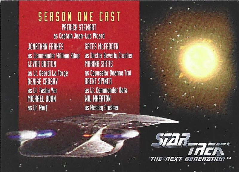 1994 Star Trek The Next Generation #90