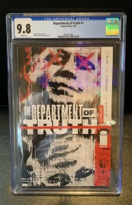 DEPARTMENT of TRUTH #1 COVER A 1ST PRINT CGC 9.8 IMAGE JAMES TYNION IV NM+