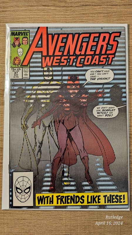 Avengers West Coast #47 (1989)