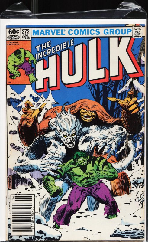 The Incredible Hulk #272 (1982) Hulk