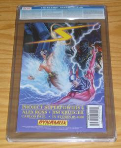 Project Superpowers #3 CGC 9.2 red foil edition variant w/COA (limited to 815) 