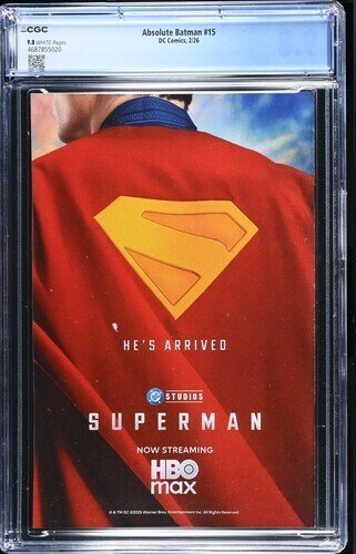 Absolute Batman (2024) #15 CGC 9.8 First Absolute Joker