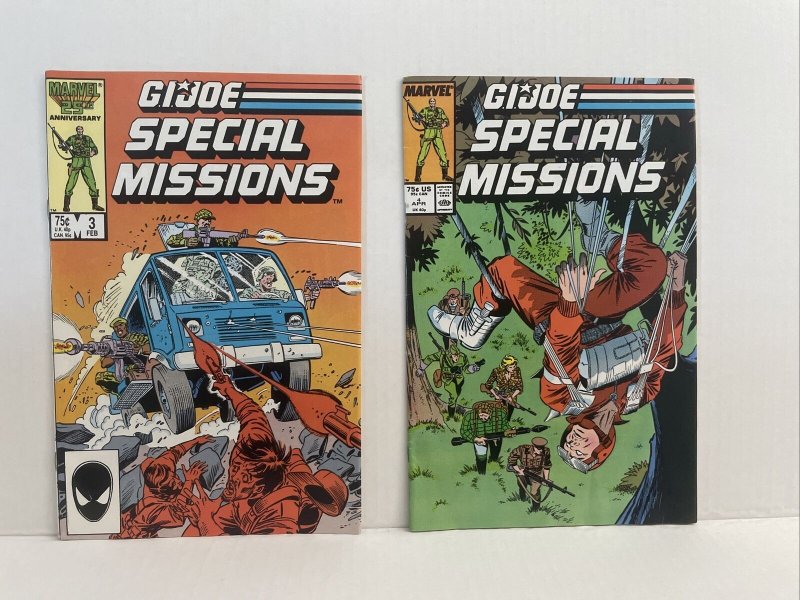 G.I. Joe Special Missions #1 2 3 4 5 6 7 Lot Of 7