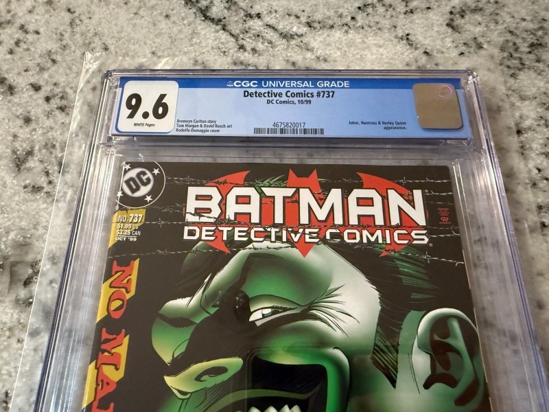 Detective Comics # 737 CGC Graded 9.6 DC Comic Book Harley Quinn Batman JH22