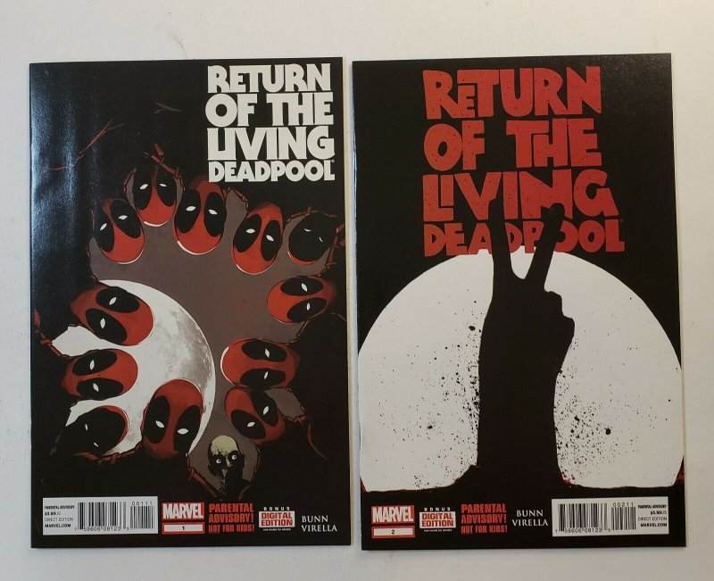 Return Of The Living Deadpool #1-4 NM/MT 9.6-9.8 Complete Set Marvel Comics 2015