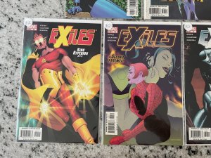 Lot Of 5 Exiles Marvel Comic Books # 32 34 40 41 42 NM 1st Prints X-Men 2 J808